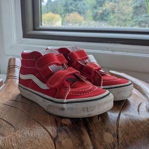 Little Kids High Top Old Skool Vans Size 13